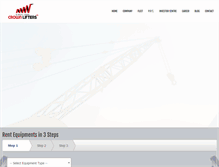 Tablet Screenshot of crownlifters.com